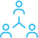 Icon representing people connected